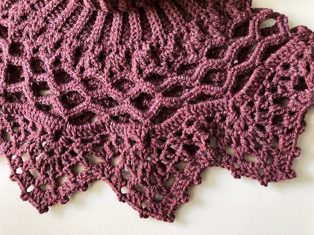 Mystery Cowl Neck Warmer Crochet Pattern