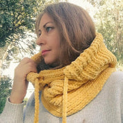 crochet cowl hood hat pattern