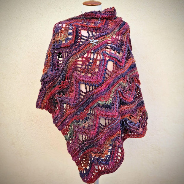 RooibosTea Poncho pattern