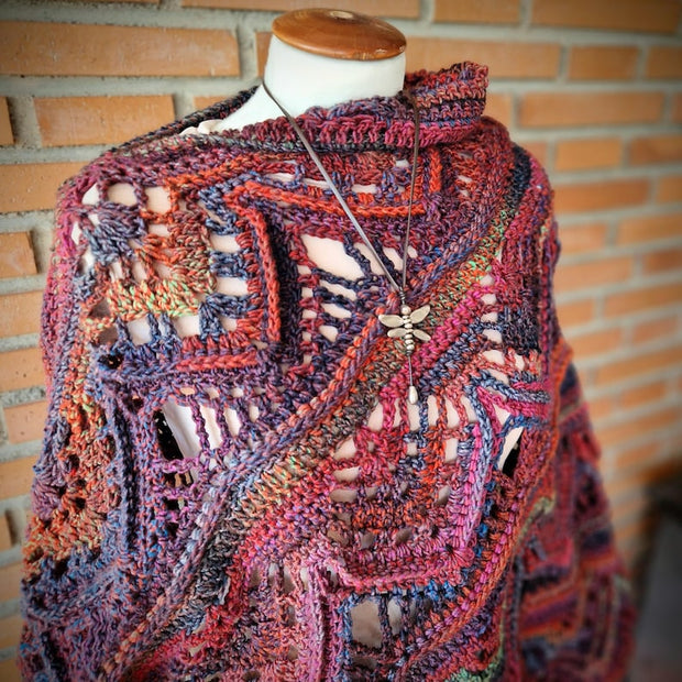 RooibosTea Poncho pattern