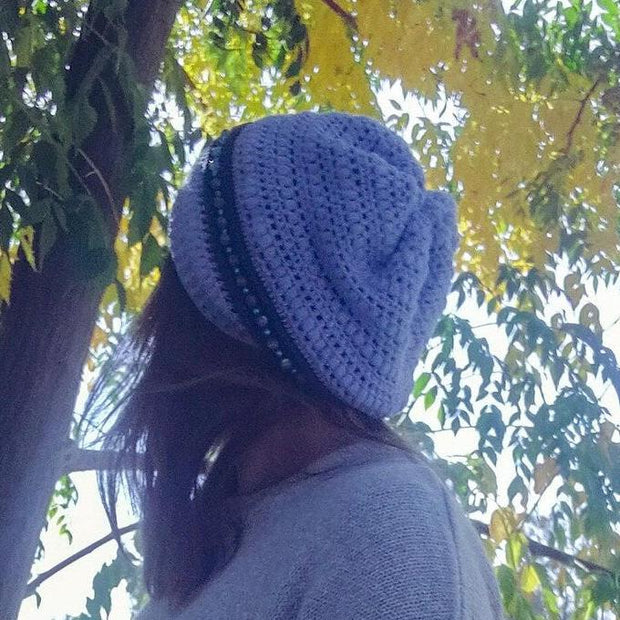 crochet hat pattern pdf boho womens hat